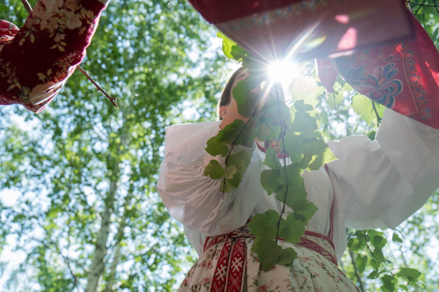 Троицкие гулянья в Озёрном