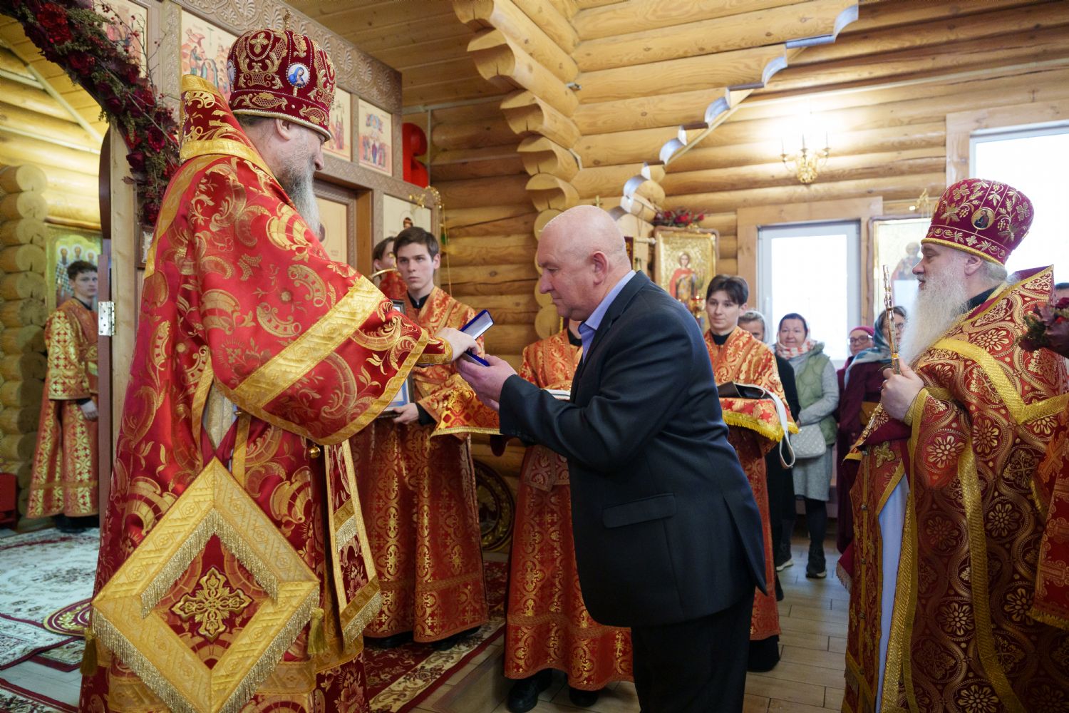 Ктитор Прихода получил архиерейскую награду