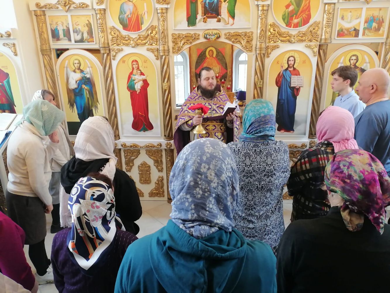 Воспоминание установления Тайной вечери молитвенно совершили на Приходе