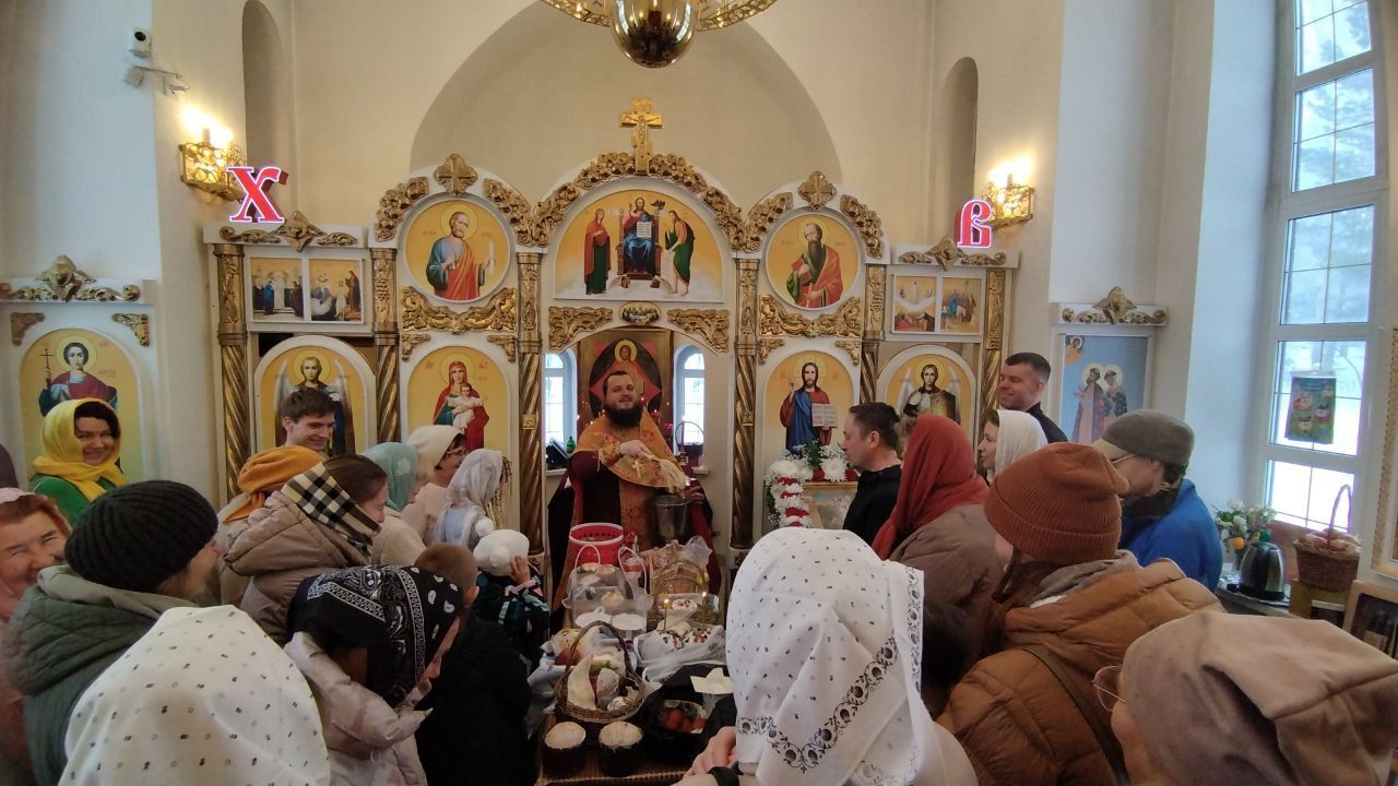 Светлое Воскресение Христа в нашем храме