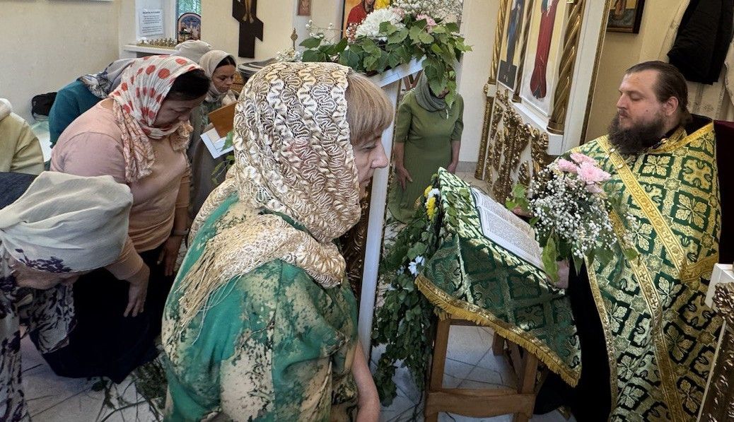 Праздник Святой Пятидесятницы встретили на Приходе