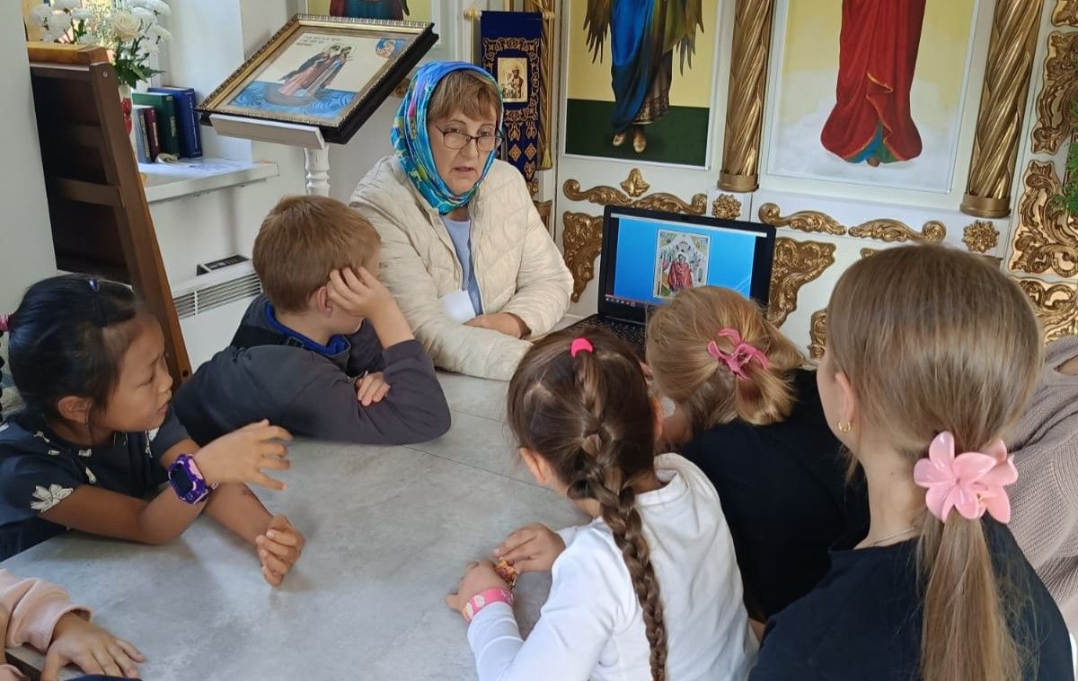 Начались занятия в детской Воскресной группе Прихода