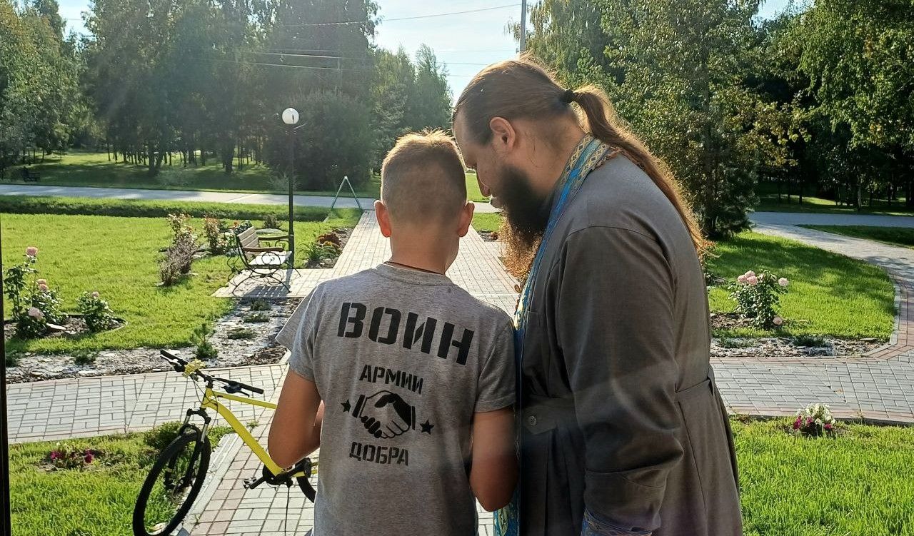 Молебен перед началом учебного года